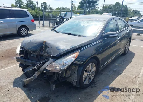 2015 Hyundai Sonata Hybrid Limited z USA, uszkodzony, nr VIN KMHEC4A42FA119222